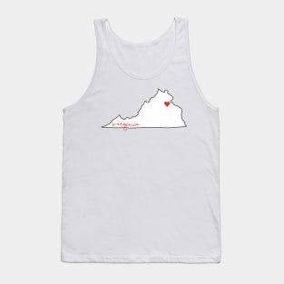 Fredericksburg VA Tank Top